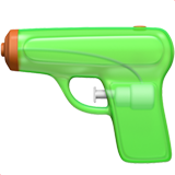 water pistol emoji