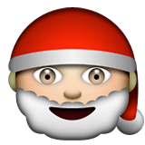 santa emoji